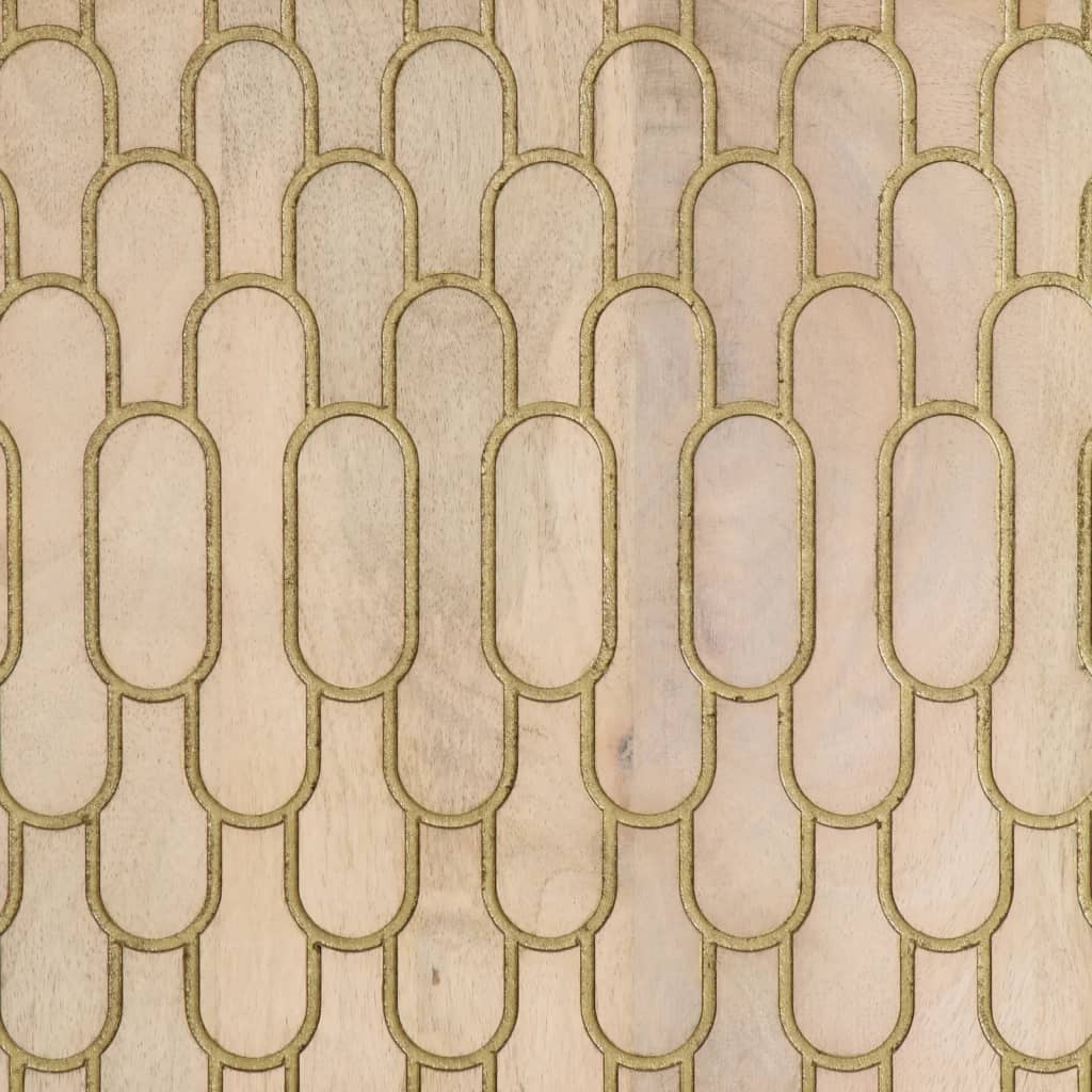 Meuble TV 105x33x46 cm Bois massif de manguier - XIOS