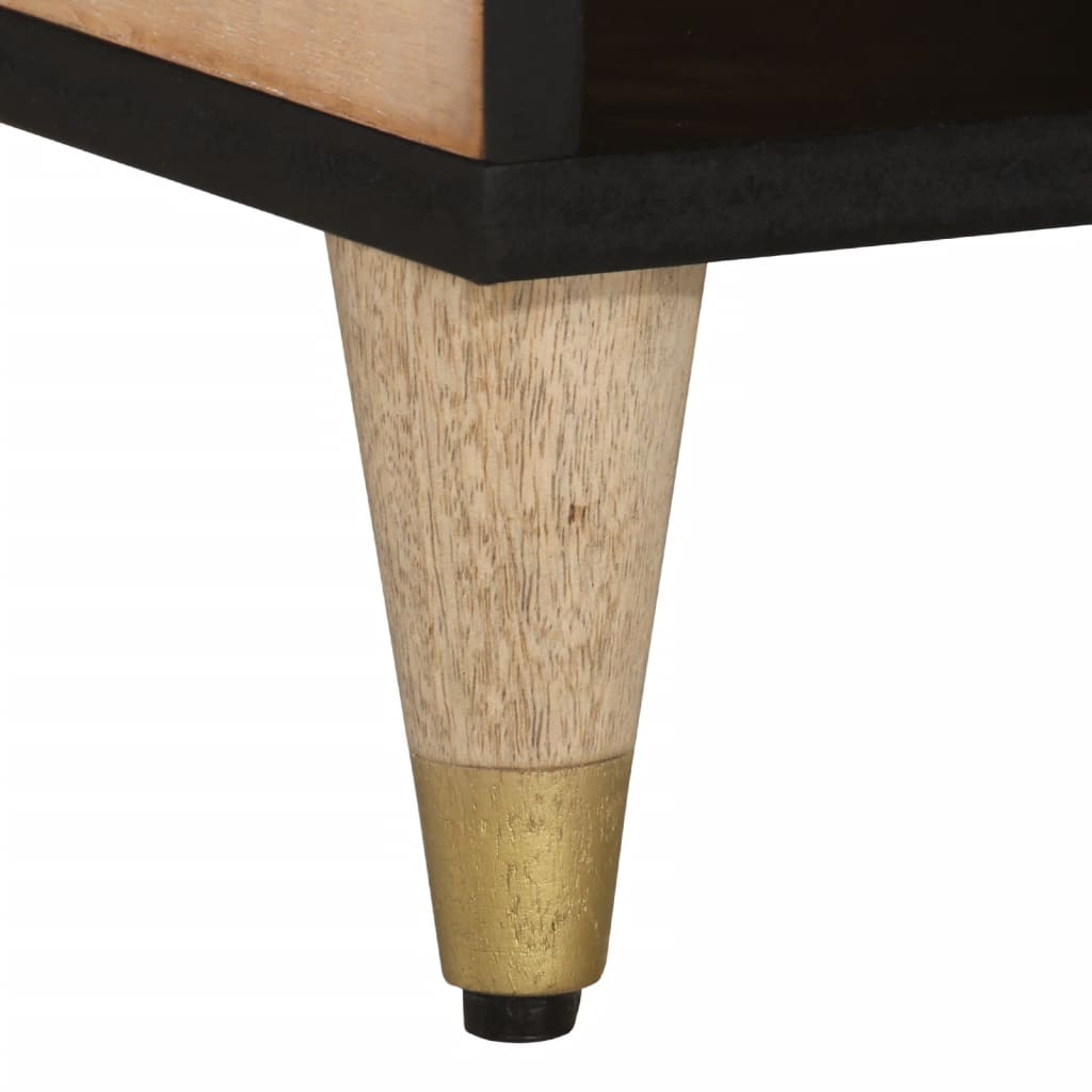 Table basse 80x50x40 cm bois de manguier massif - XIOS