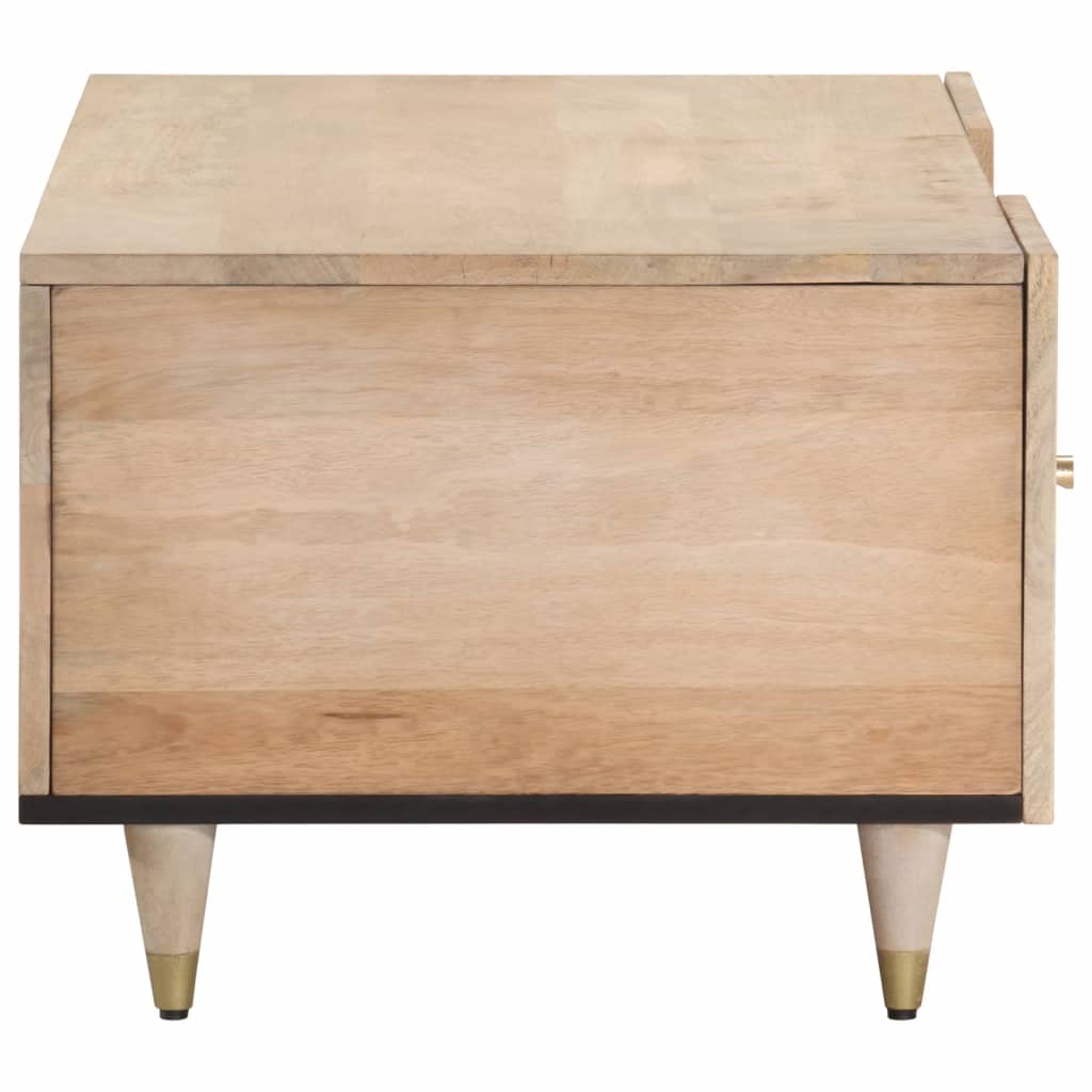 Table basse 100x54x40 cm bois de manguier massif - XIOS