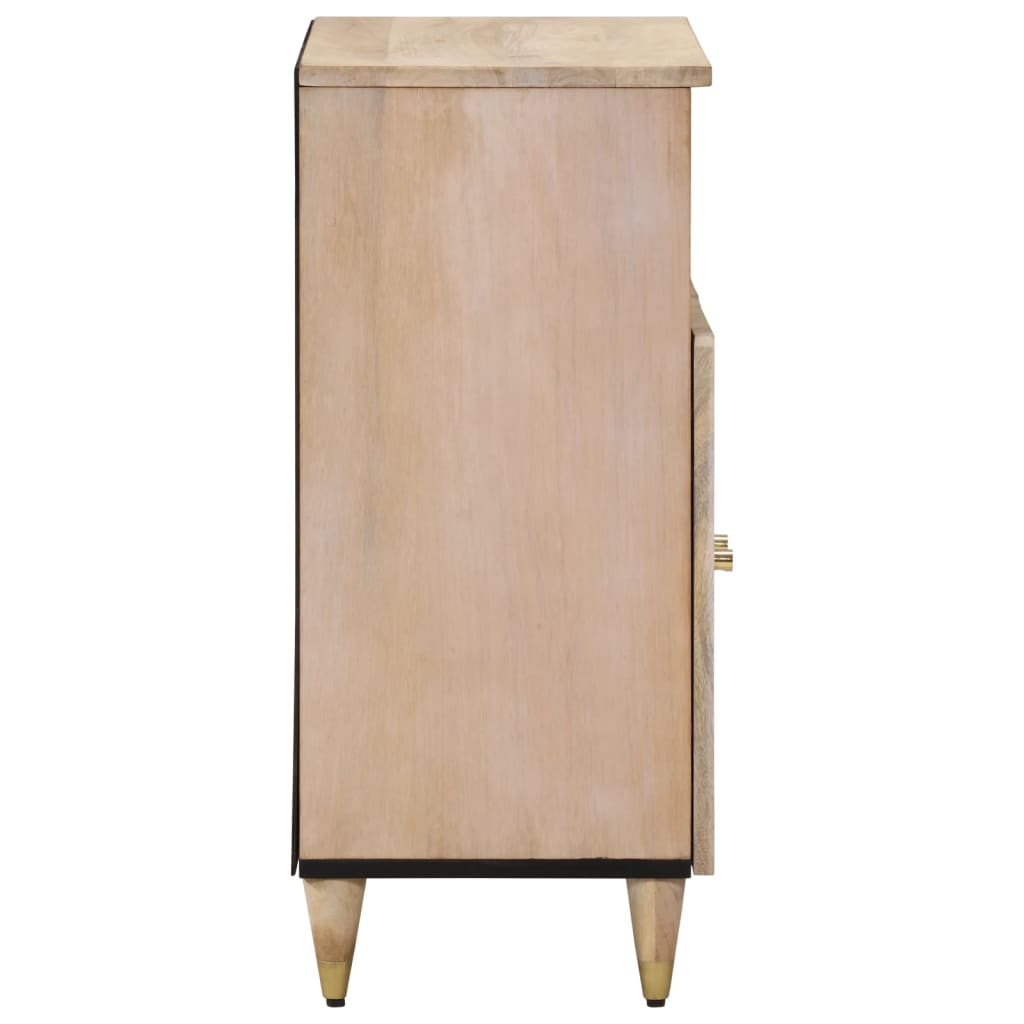 Armoire latérale 60x33x75 cm bois massif de manguier - XIOS