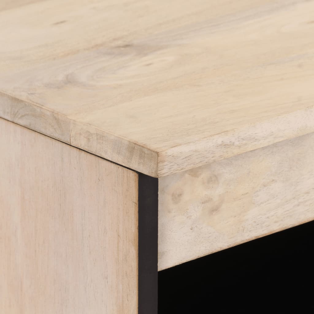 Armoire latérale 60x33x75 cm bois massif de manguier - XIOS
