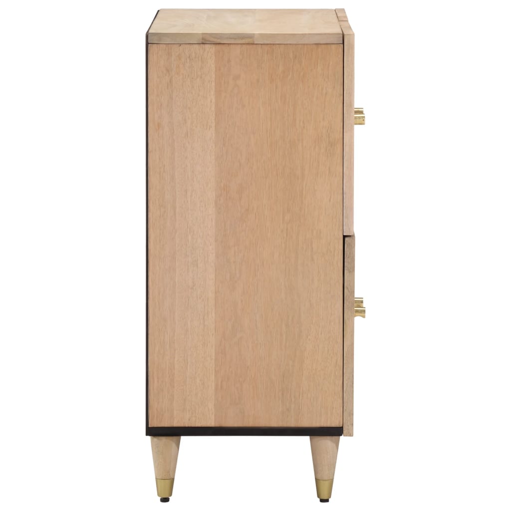 Armoire latérale 60x33x75 cm bois massif de manguier - XIOS