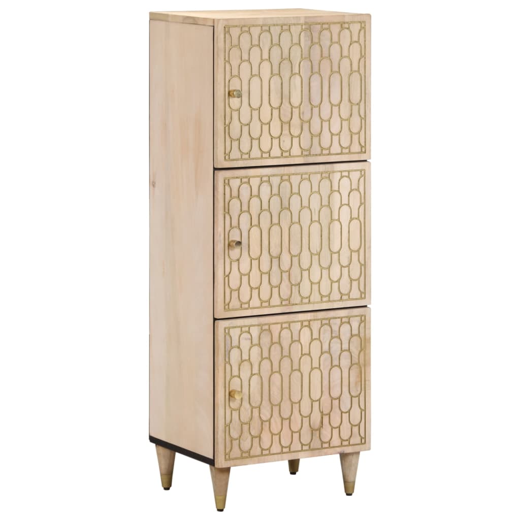 Buffet 40x33x110 cm bois de manguier massif - XIOS