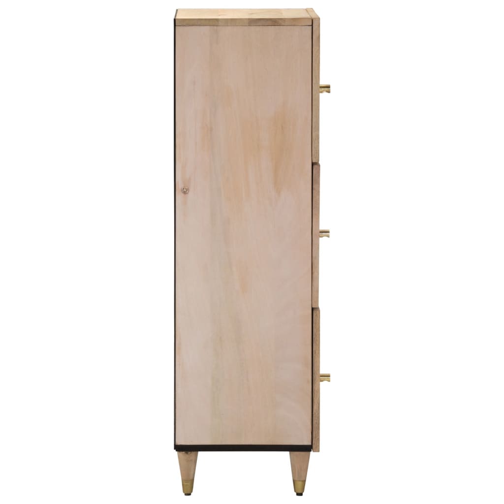 Buffet 40x33x110 cm bois de manguier massif - XIOS