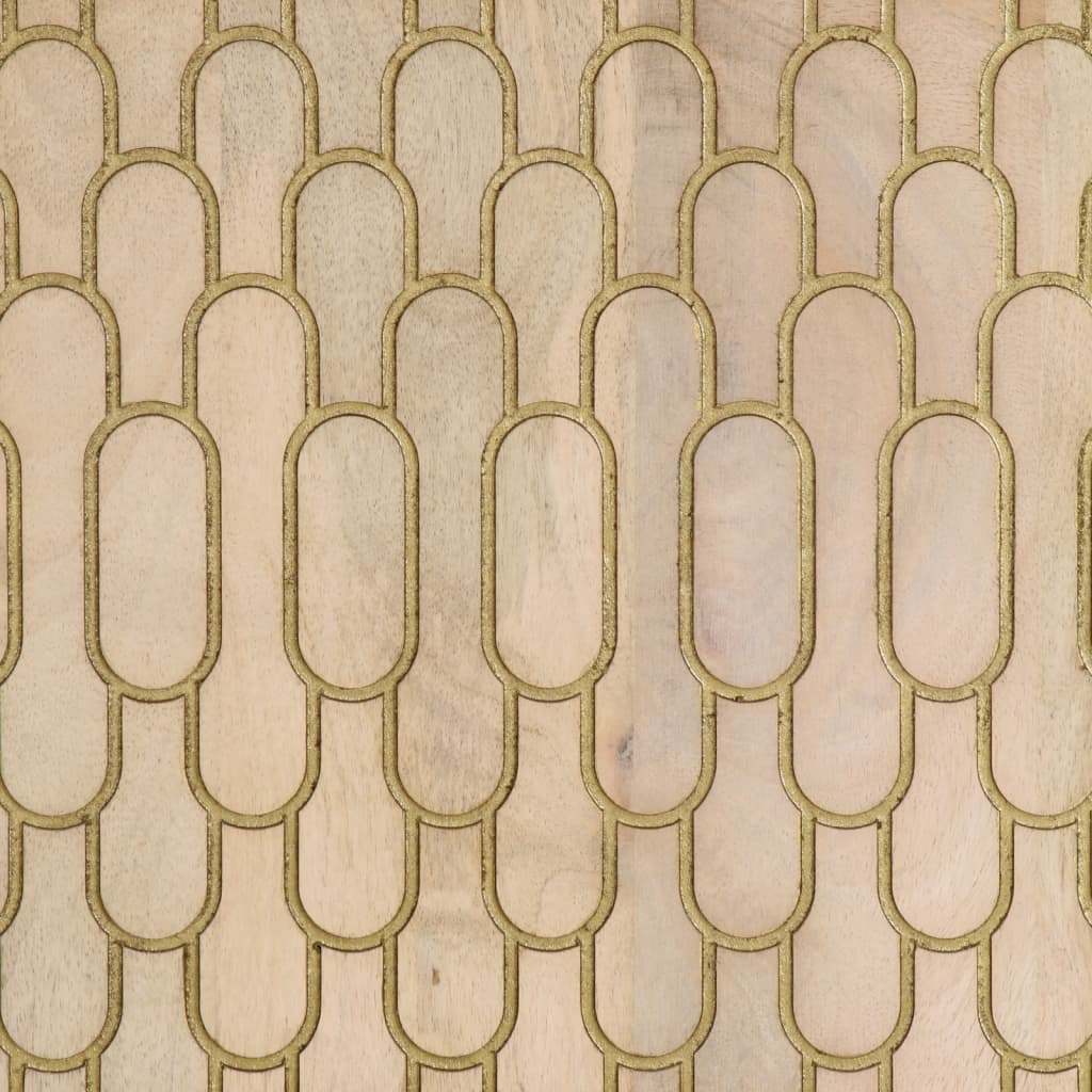 Buffet 40x33x110 cm bois de manguier massif - XIOS