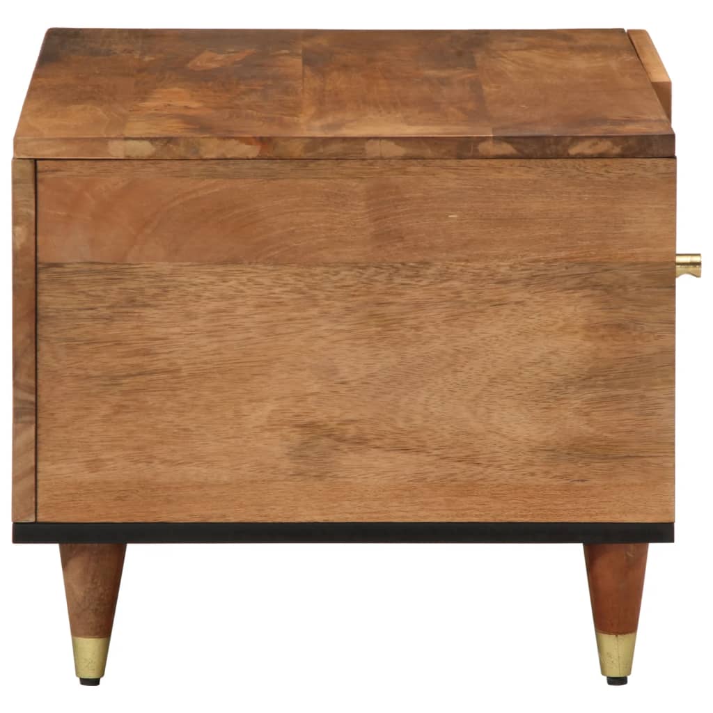 Table basse 80x50x40 cm bois de manguier massif - XIOS