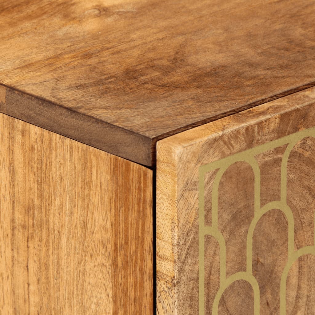 Armoire latérale 40x33x75 cm bois massif de manguier - XIOS