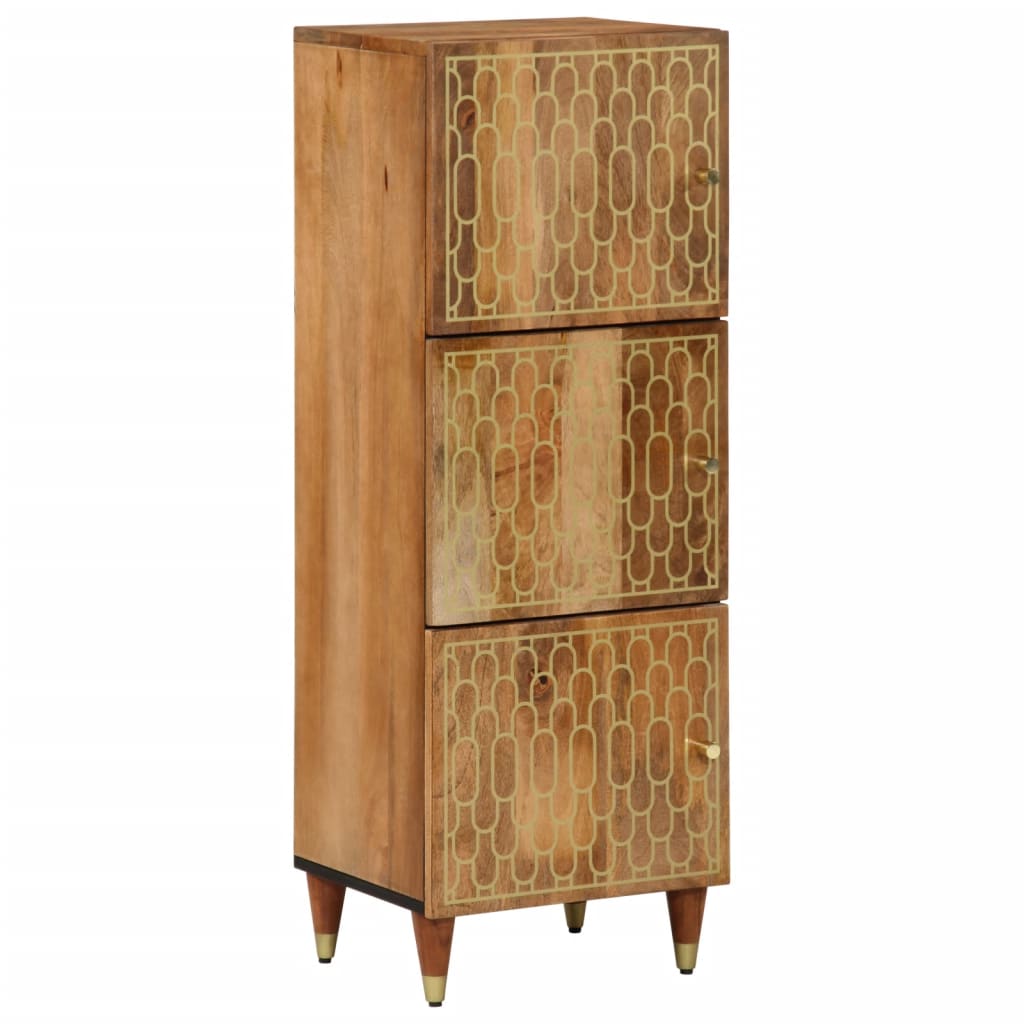 Buffet 40x33x110 cm bois de manguier massif - XIOS