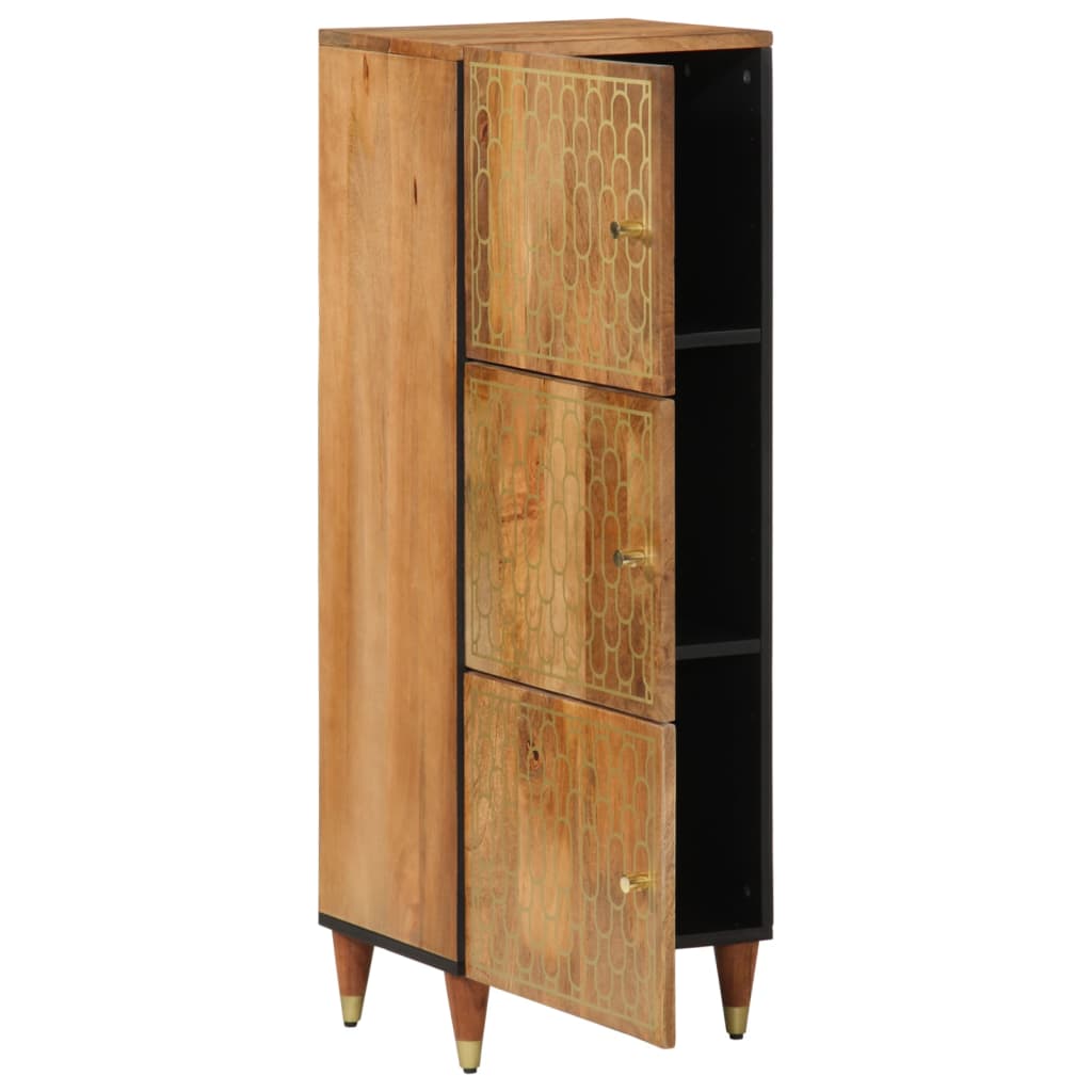 Buffet 40x33x110 cm bois de manguier massif - XIOS