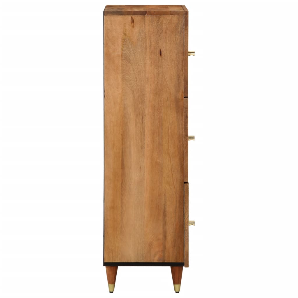 Buffet 40x33x110 cm bois de manguier massif - XIOS
