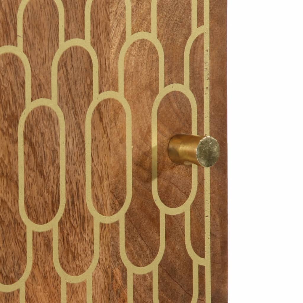 Buffet 40x33x110 cm bois de manguier massif - XIOS