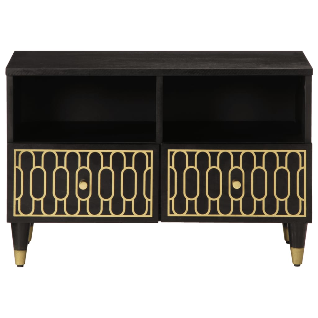 Meuble TV 70x33x46 cm Bois massif de manguier - XIOS