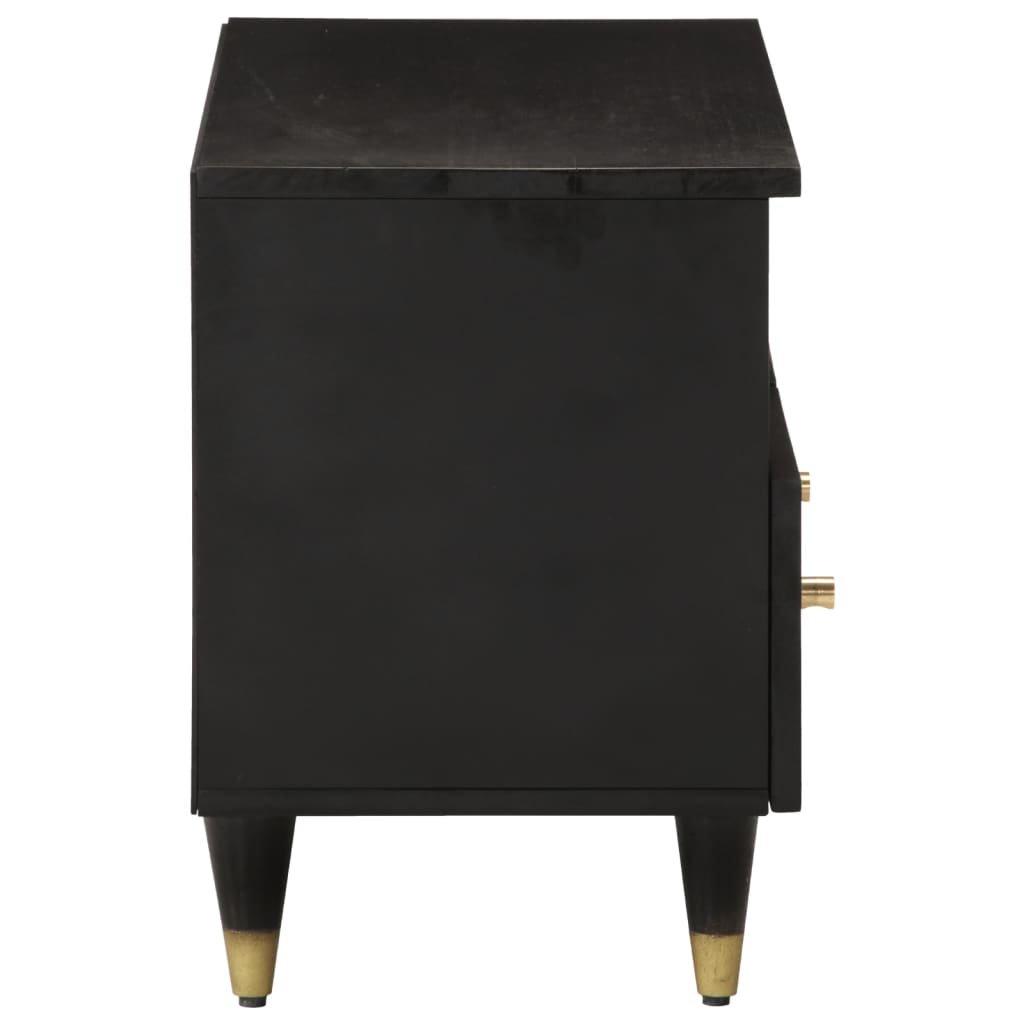 Meuble TV 70x33x46 cm Bois massif de manguier - XIOS