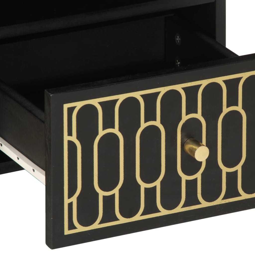 Meuble TV 70x33x46 cm Bois massif de manguier - XIOS