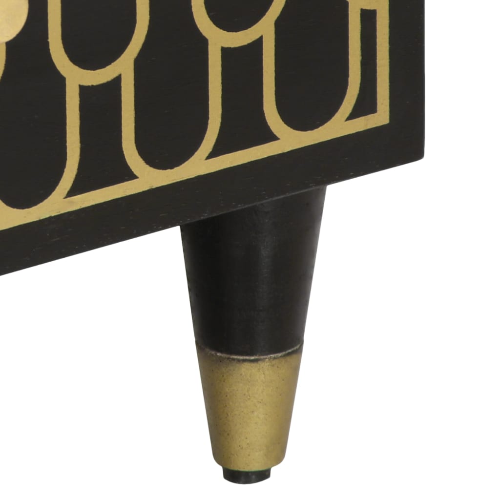 Meuble TV 70x33x46 cm Bois massif de manguier - XIOS