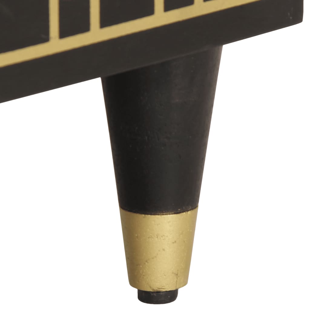 Armoire latérale 60x33x75 cm bois massif de manguier - XIOS