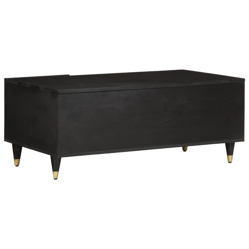 Table basse 100x54x40 cm bois de manguier massif - XIOS