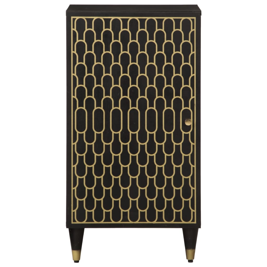 Armoire latérale 40x33x75 cm bois massif de manguier - XIOS