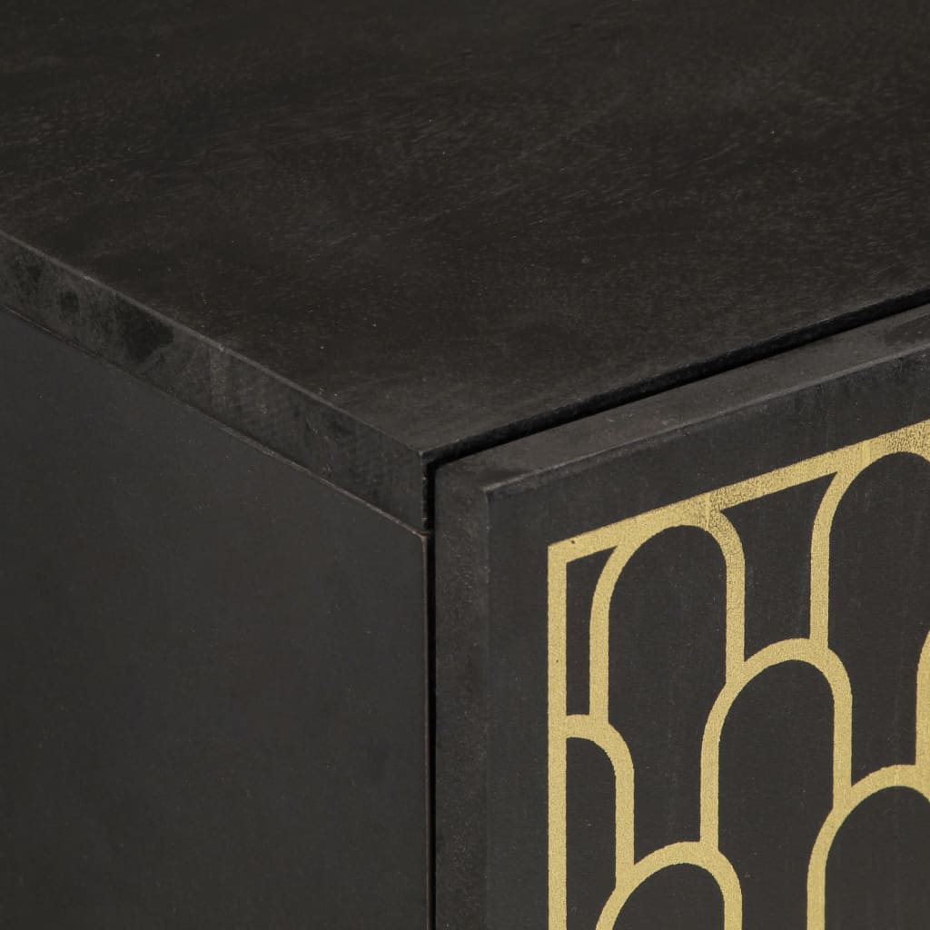 Armoire latérale 40x33x75 cm bois massif de manguier - XIOS