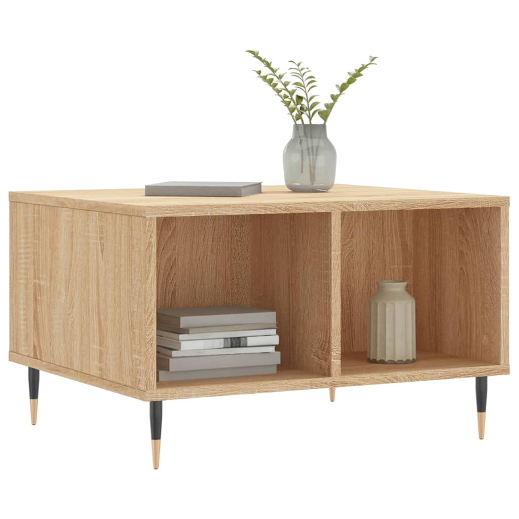 Table basse Chêne sonoma 60x50x36,5 cm Bois d'ingénierie - XIOS