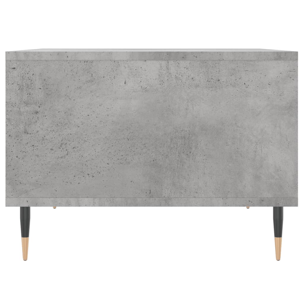 Table basse Gris béton 60x50x36,5 cm Bois d'ingénierie - XIOS