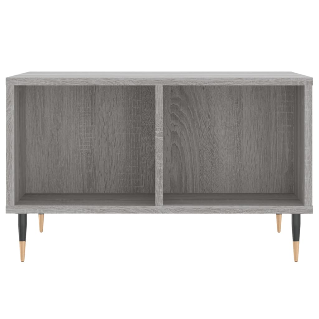 Table basse Sonoma gris 60x50x36,5 cm Bois d'ingénierie - XIOS