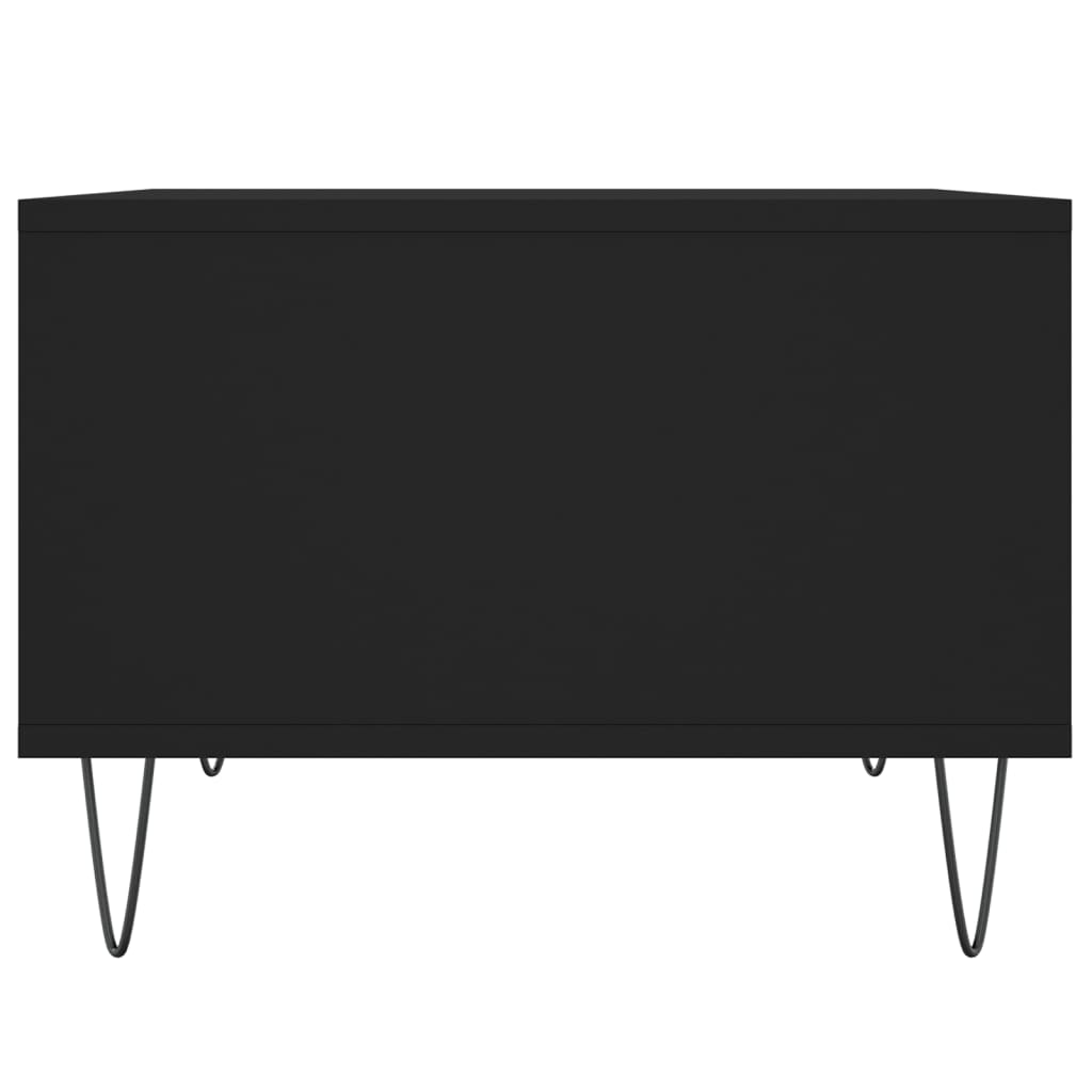 Table basse Noir 60x50x36,5 cm Bois d'ingénierie - XIOS