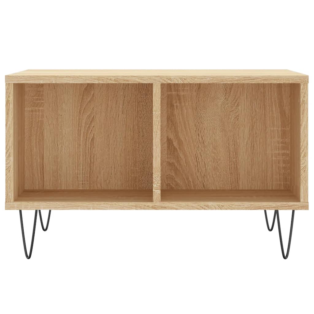 Table basse Chêne sonoma 60x50x36,5 cm Bois d'ingénierie - XIOS