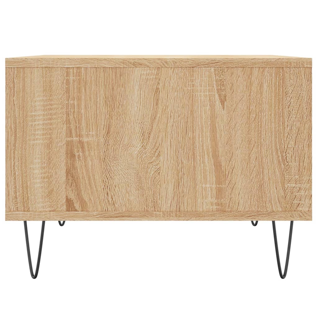 Table basse Chêne sonoma 60x50x36,5 cm Bois d'ingénierie - XIOS