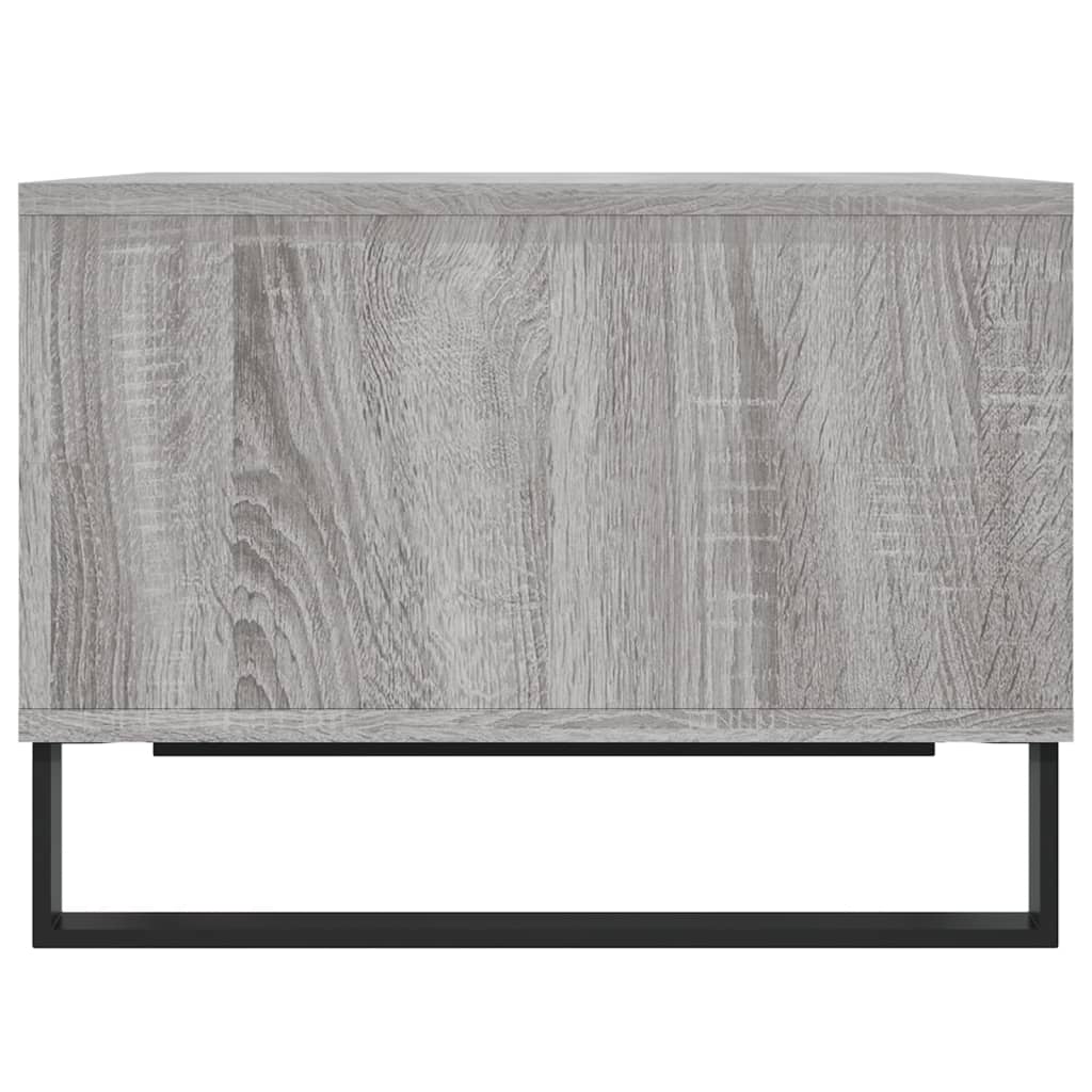 Table basse Sonoma gris 60x50x36,5 cm Bois d'ingénierie - XIOS