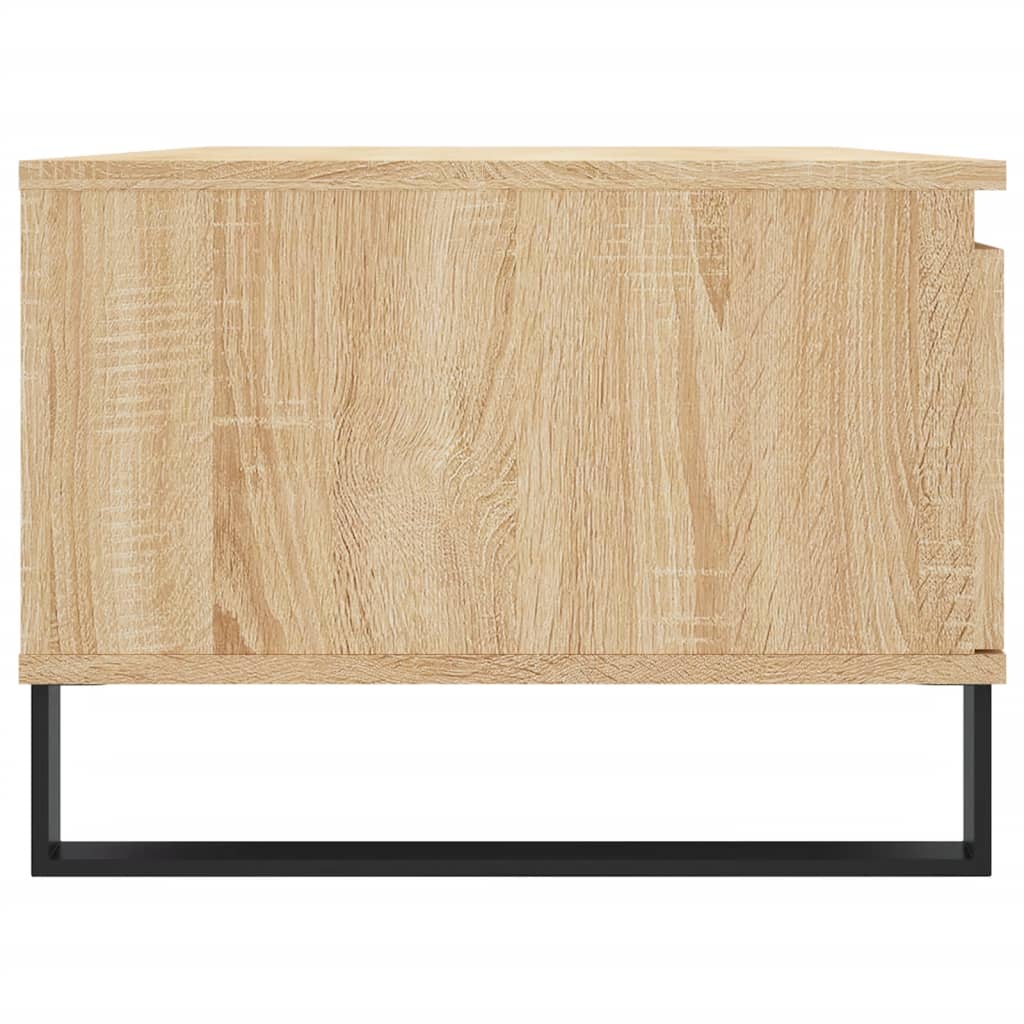 Table basse Chêne sonoma 90x50x36,5 cm Bois d'ingénierie - XIOS