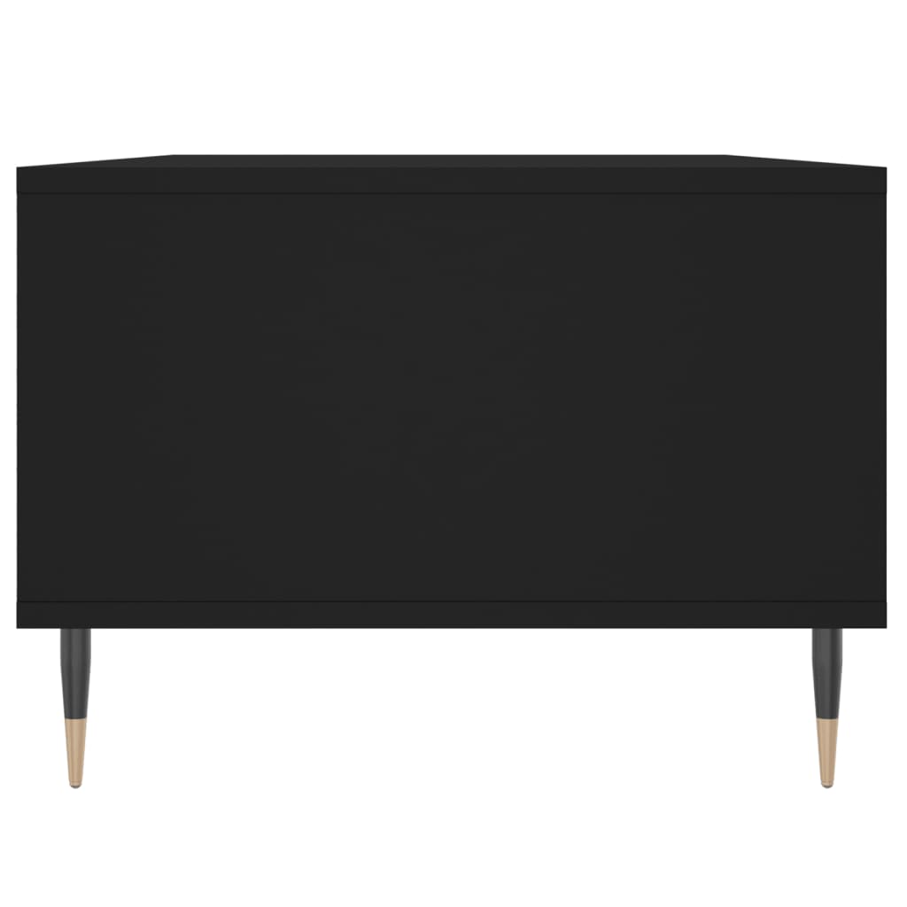 Table basse Noir 90x50x36,5 cm Bois d'ingénierie - XIOS