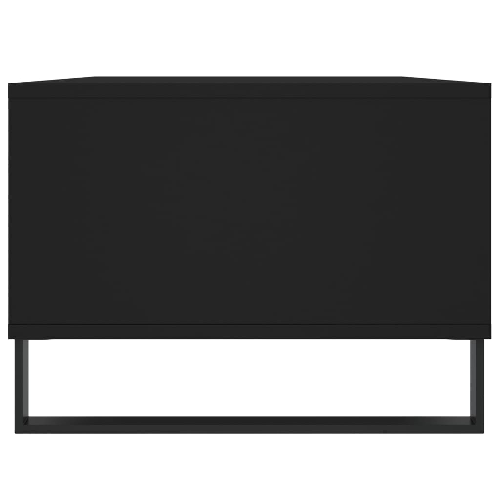 Table basse Noir 90x50x36,5 cm Bois d'ingénierie - XIOS