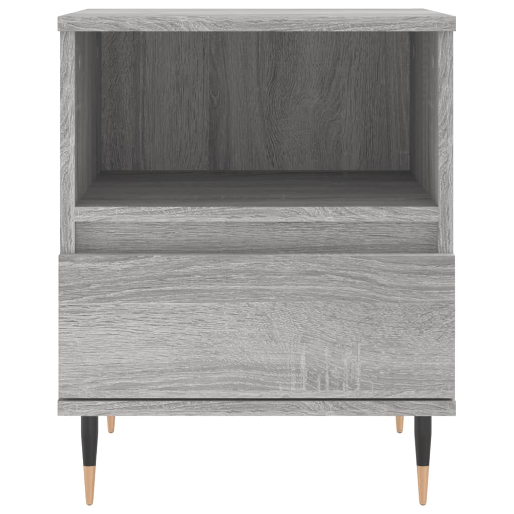 Tables de chevet 2 pcs sonoma gris 40x35x50 cm bois ingénierie - XIOS