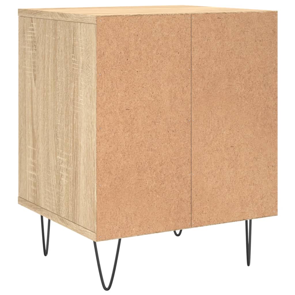 Tables de chevet 2 pcs chêne sonoma 40x35x50 cm bois ingénierie - XIOS