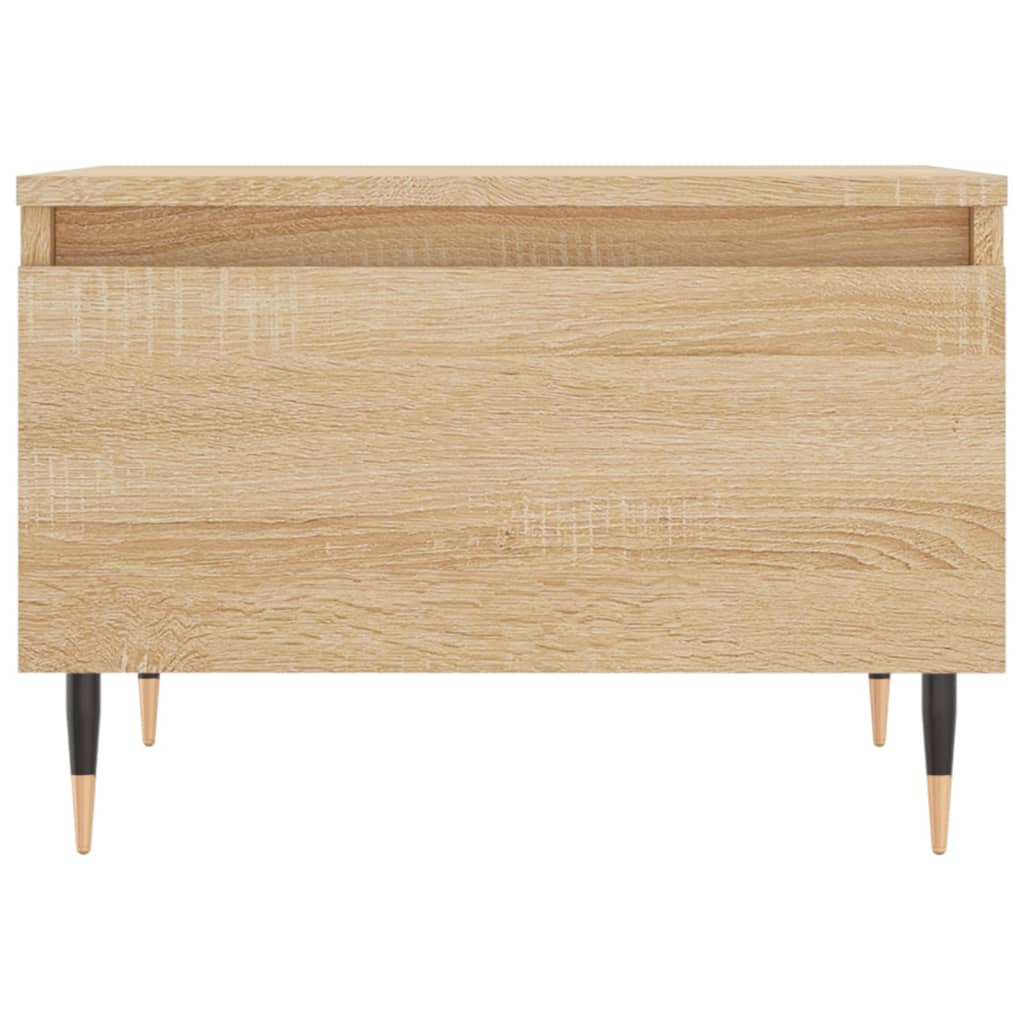 Tables basses 2 pcs chêne sonoma 50x46x35 cm bois d'ingénierie - XIOS