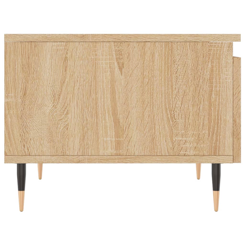 Tables basses 2 pcs chêne sonoma 50x46x35 cm bois d'ingénierie - XIOS