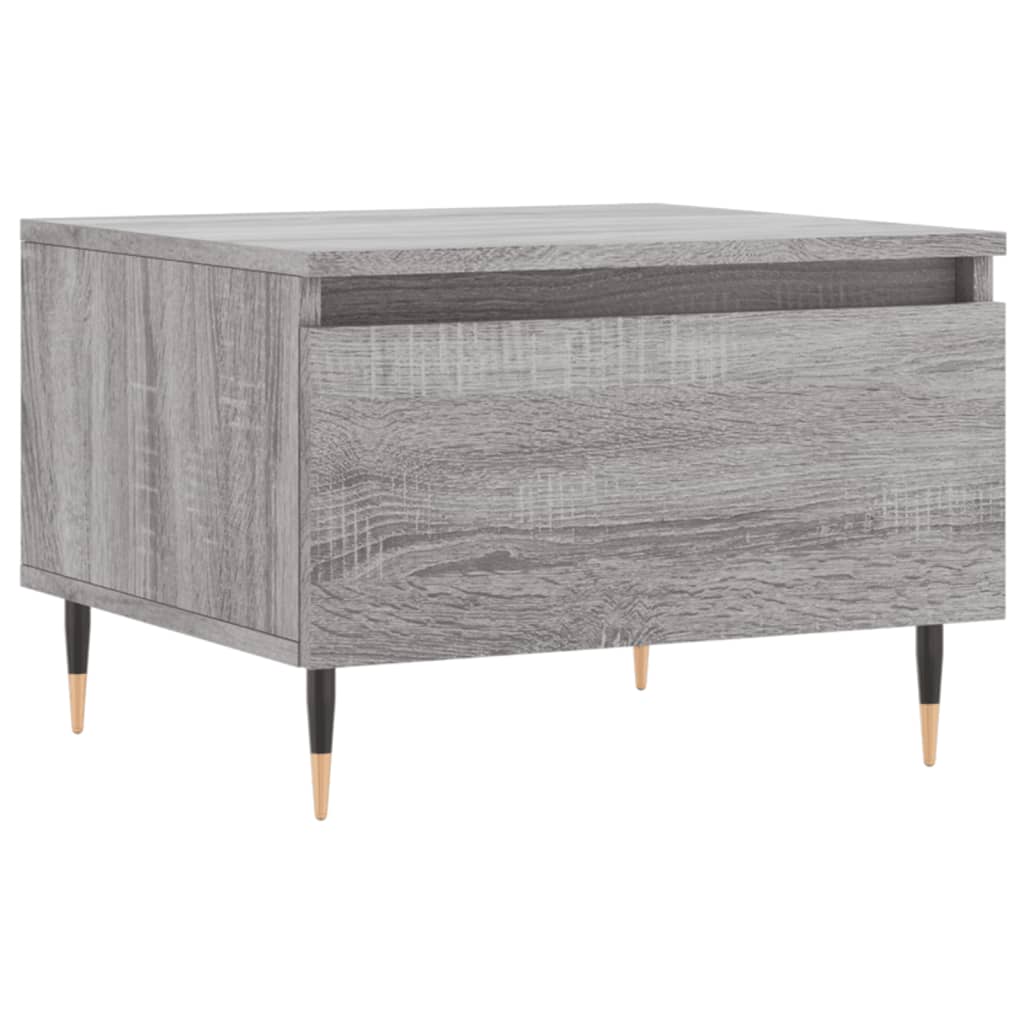 Tables basses 2 pcs sonoma gris 50x46x35 cm bois d'ingénierie - XIOS