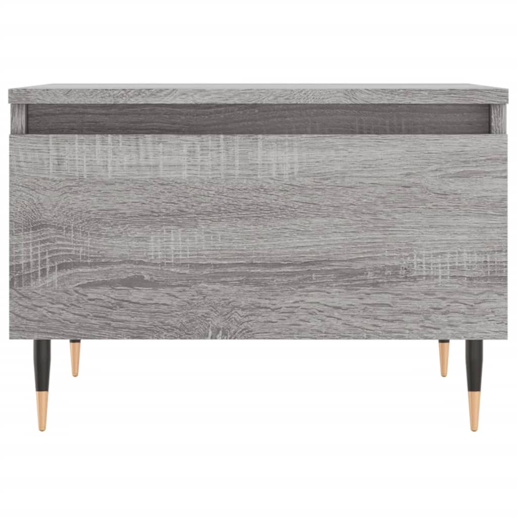 Tables basses 2 pcs sonoma gris 50x46x35 cm bois d'ingénierie - XIOS
