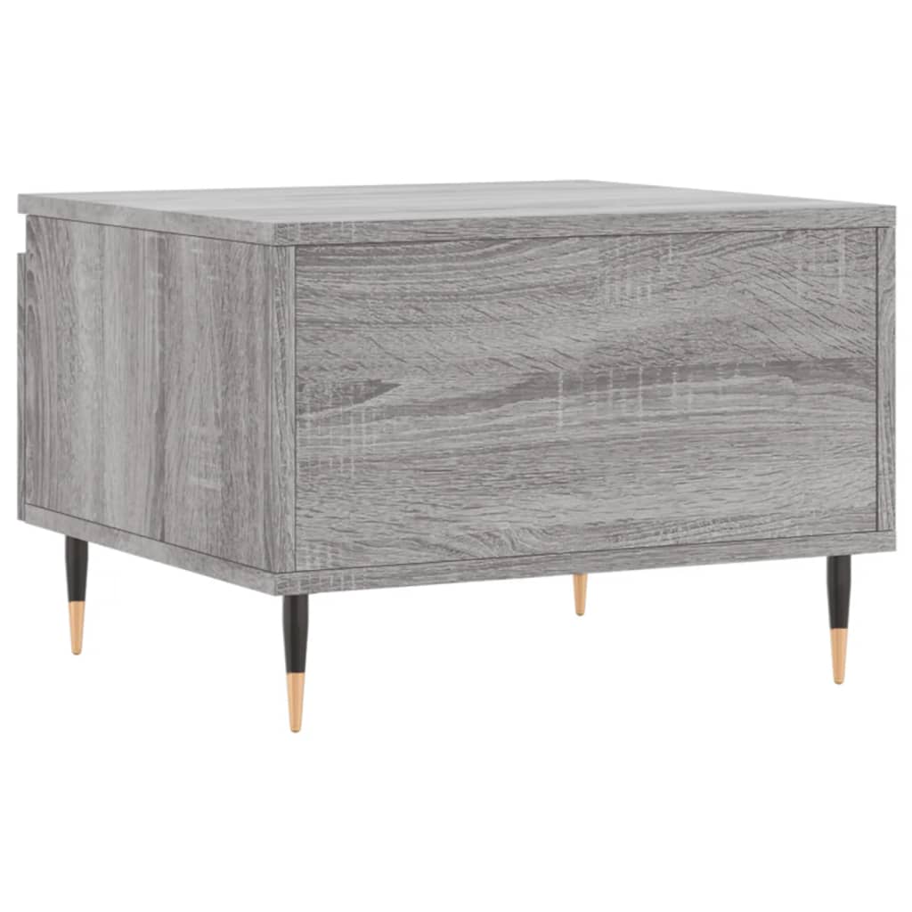 Tables basses 2 pcs sonoma gris 50x46x35 cm bois d'ingénierie - XIOS