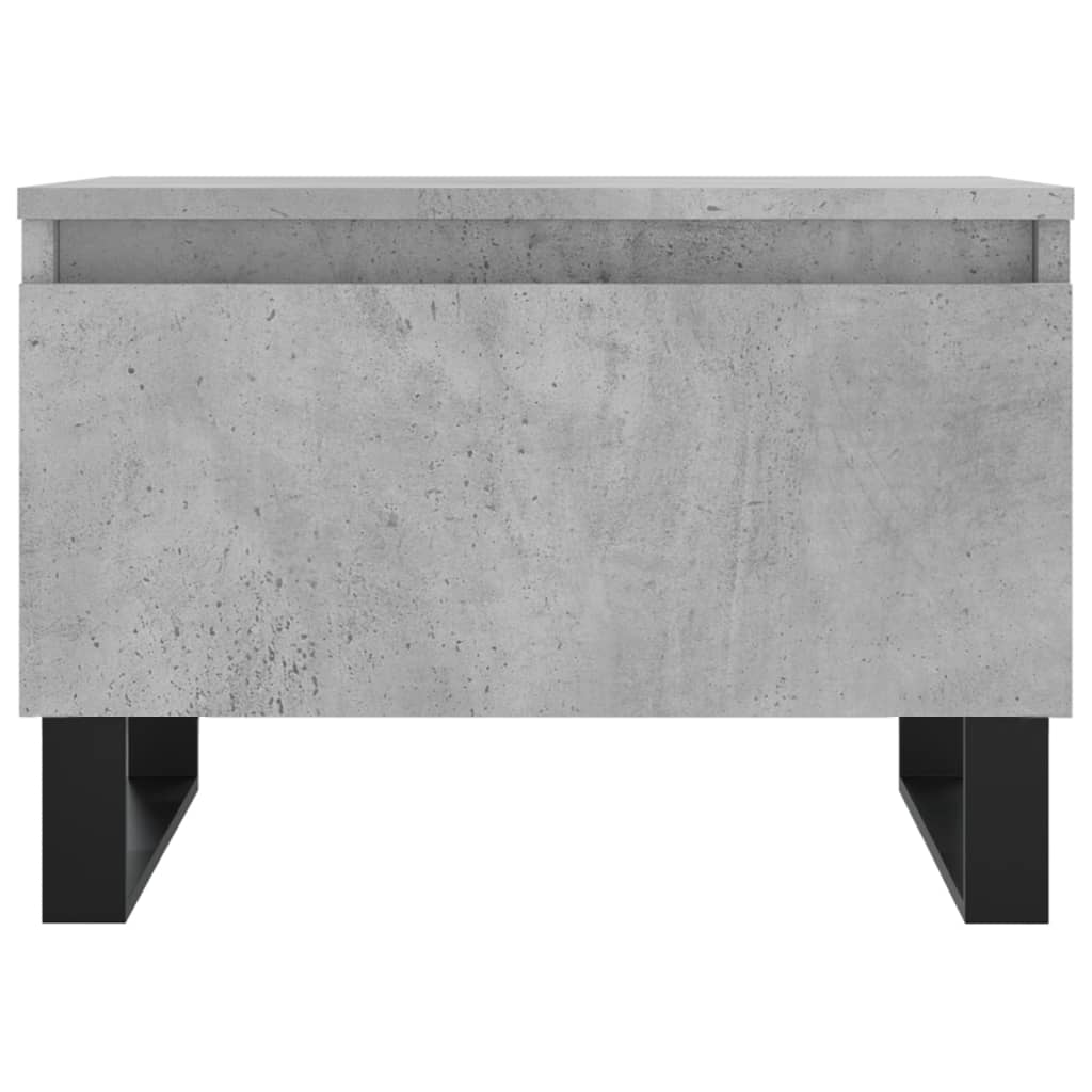 Tables basses 2 pcs gris béton 50x46x35 cm bois d'ingénierie - XIOS