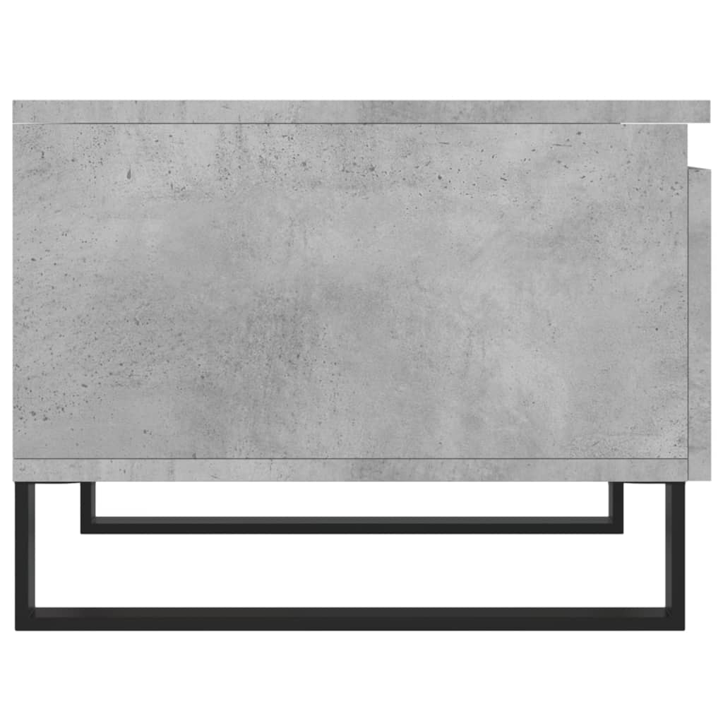 Tables basses 2 pcs gris béton 50x46x35 cm bois d'ingénierie - XIOS