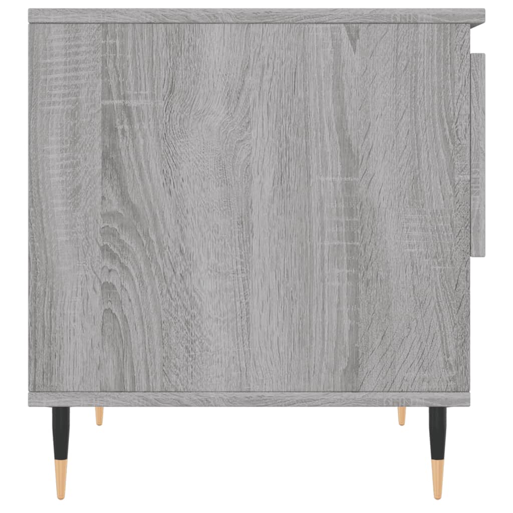 Tables basses 2 pcs sonoma gris 50x46x50 cm bois d'ingénierie - XIOS