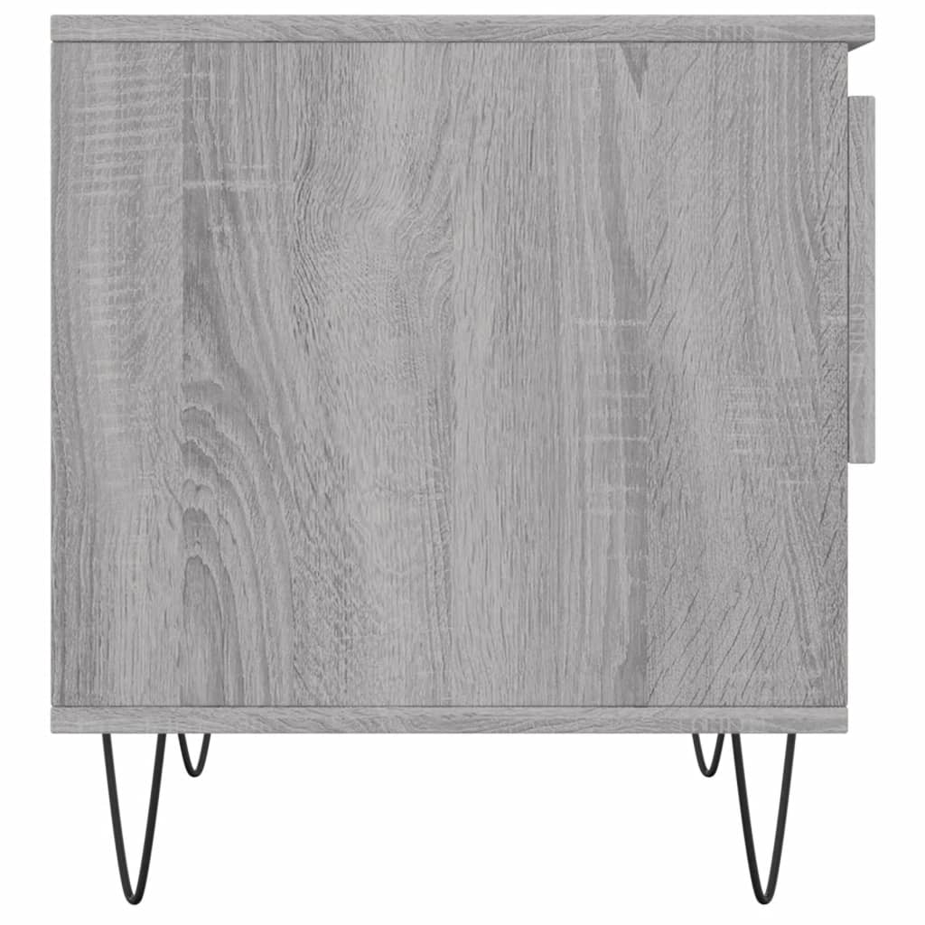 Tables basses 2 pcs sonoma gris 50x46x50 cm bois d'ingénierie - XIOS