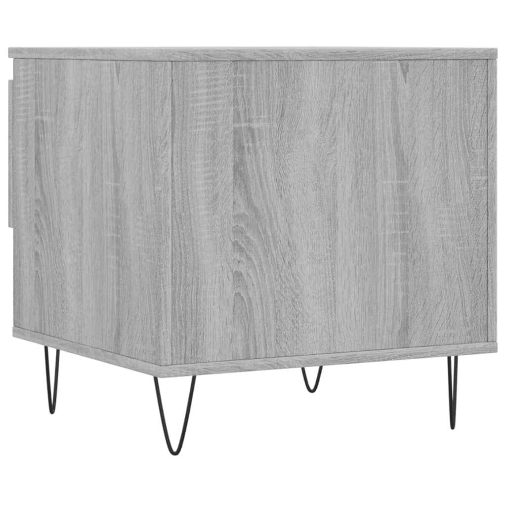 Tables basses 2 pcs sonoma gris 50x46x50 cm bois d'ingénierie - XIOS