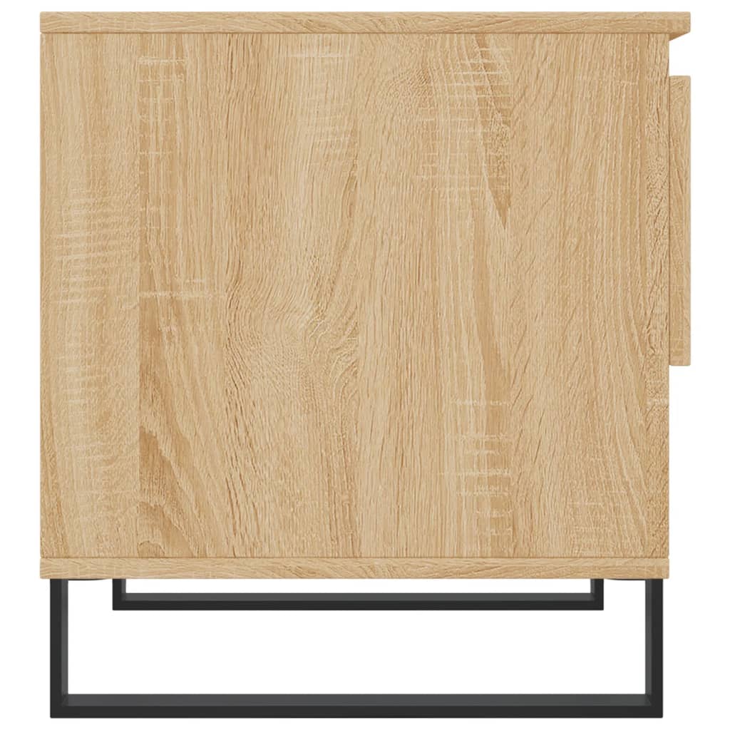 Tables basses 2 pcs chêne sonoma 50x46x50 cm bois d'ingénierie - XIOS
