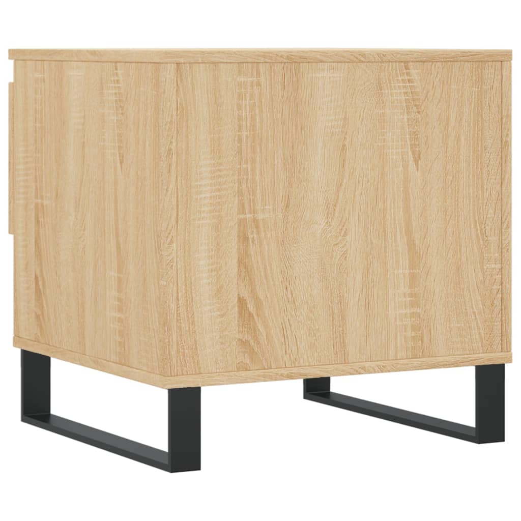 Tables basses 2 pcs chêne sonoma 50x46x50 cm bois d'ingénierie - XIOS