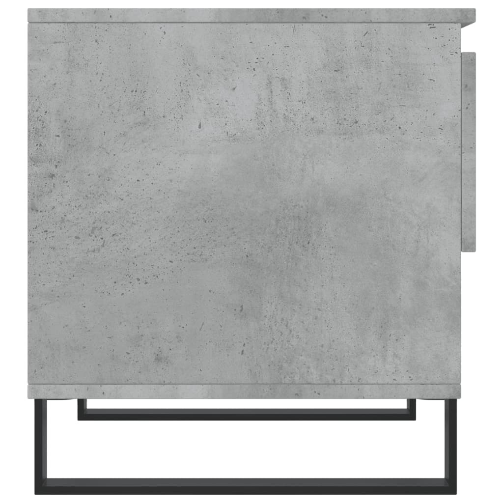 Tables basses 2 pcs gris béton 50x46x50 cm bois d'ingénierie - XIOS