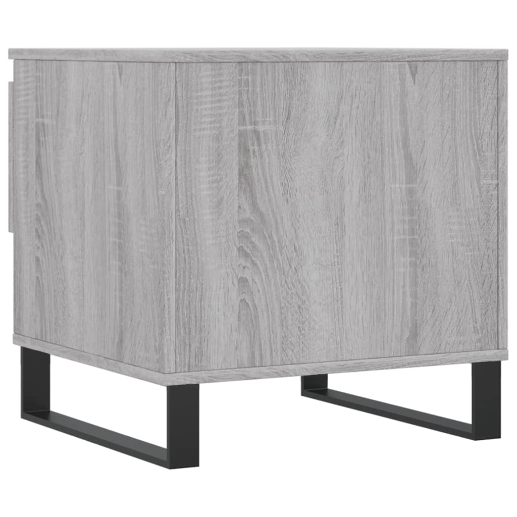 Tables basses 2 pcs sonoma gris 50x46x50 cm bois d'ingénierie - XIOS