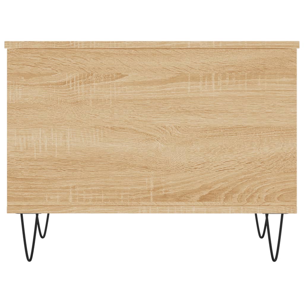 Table basse Chêne sonoma 60x44,5x45 cm Bois d'ingénierie - XIOS